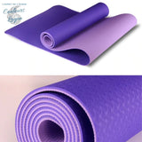 Tapis de YOGA Bicolore Haute Qualité - Couleurs Lagon