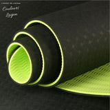 Tapis de YOGA Bicolore Haute Qualité - Couleurs Lagon