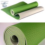 Tapis de YOGA Bicolore Haute Qualité - Couleurs Lagon