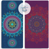 Tapis de YOGA PRO 80x183cm EPAIS LARGE & RESPIRANT - Couleurs Lagon