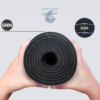 Tapis de YOGA PRO 80x183cm EPAIS LARGE & RESPIRANT - Couleurs Lagon