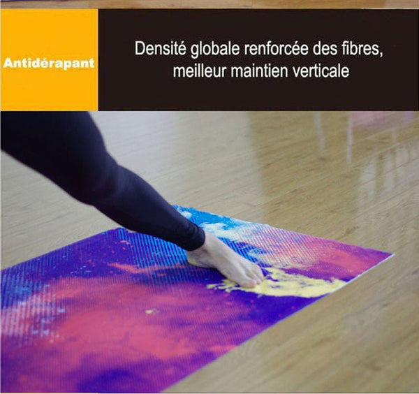 Tapis Serviette de Yoga 2 en 1 - Couleurs Lagon