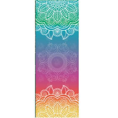 Tapis Serviette de Yoga 2 en 1 - Couleurs Lagon