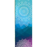 Tapis Serviette de Yoga 2 en 1 - Couleurs Lagon