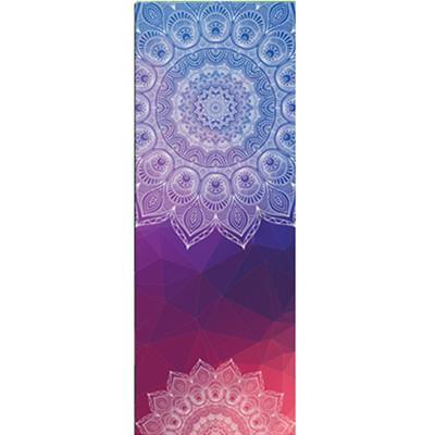 Tapis Serviette de Yoga 2 en 1 - Couleurs Lagon
