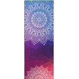 Tapis Serviette de Yoga 2 en 1 - Couleurs Lagon