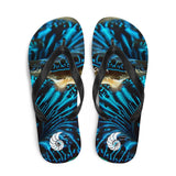 Tongs Couleurs Lagon BENITIER BLEU - Couleurs Lagon