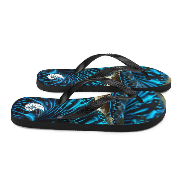 Tongs Couleurs Lagon BENITIER BLEU - Couleurs Lagon