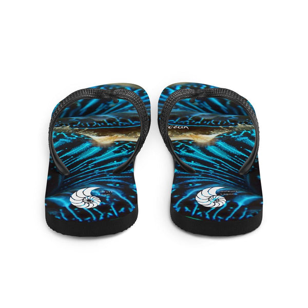 Tongs Couleurs Lagon BENITIER BLEU - Couleurs Lagon