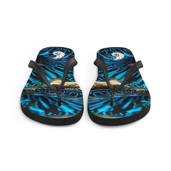 Tongs Couleurs Lagon BENITIER BLEU - Couleurs Lagon