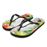 Tongs Couleurs Lagon FLORAL 1 - Couleurs Lagon
