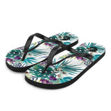 Tongs Couleurs Lagon FLORAL 2 - Couleurs Lagon