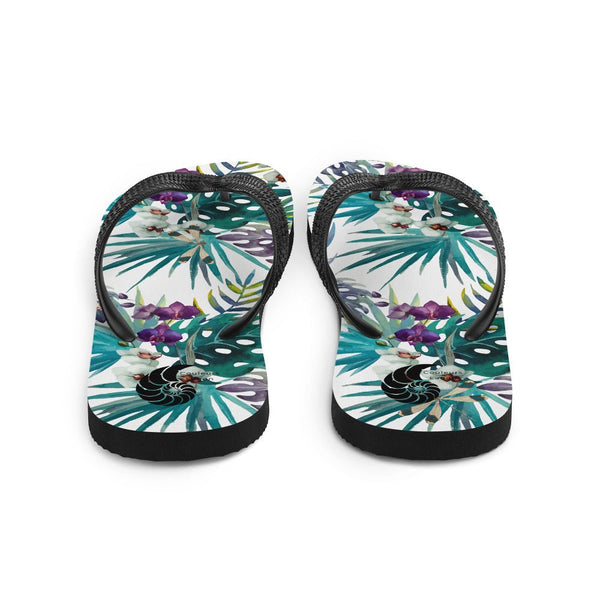 Tongs Couleurs Lagon FLORAL 2 - Couleurs Lagon