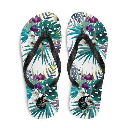 Tongs Couleurs Lagon FLORAL 2 - Couleurs Lagon