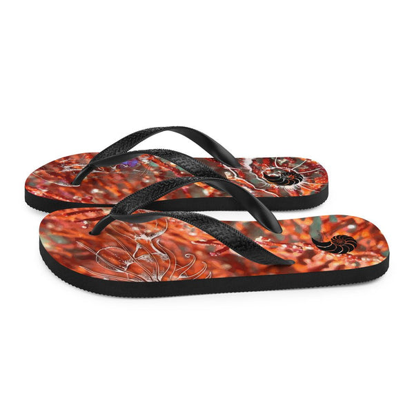 Tongs Couleurs Lagon RED CORAL 2 - Couleurs Lagon