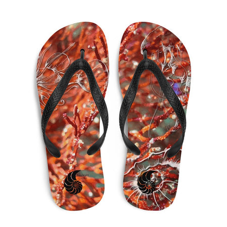 Tongs Couleurs Lagon RED CORAL 2 - Couleurs Lagon