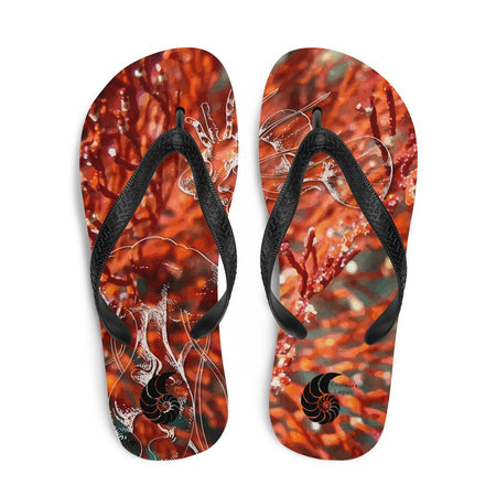 Tongs Couleurs Lagon RED CORAL - Couleurs Lagon